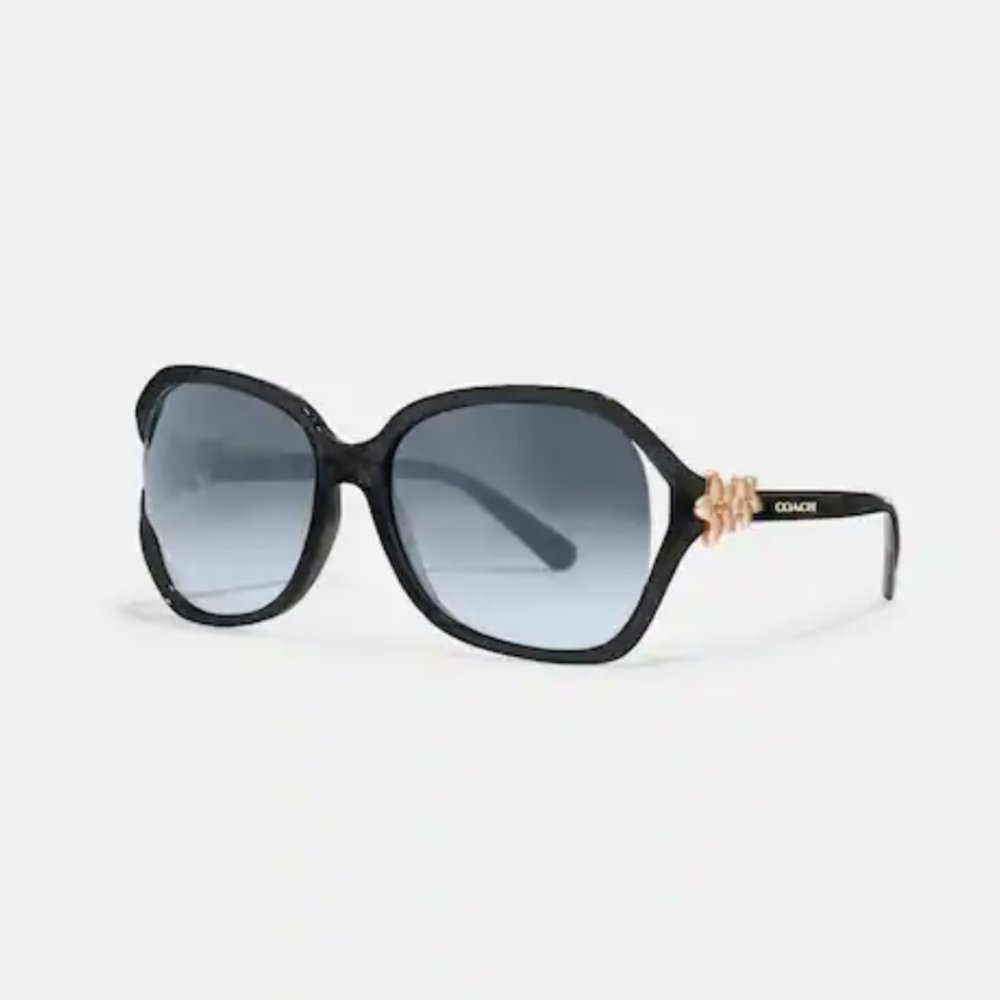 COACH: Integration Flower Sunglasses